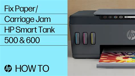 HP Smart Tank Printers Paper Jam Error HP Support