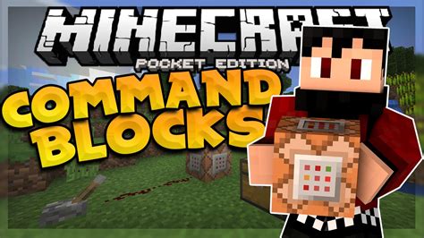 COMMAND BLOCKS in MCPE!!! - 0.14.0 Command (Blocks) Mod - Minecraft PE