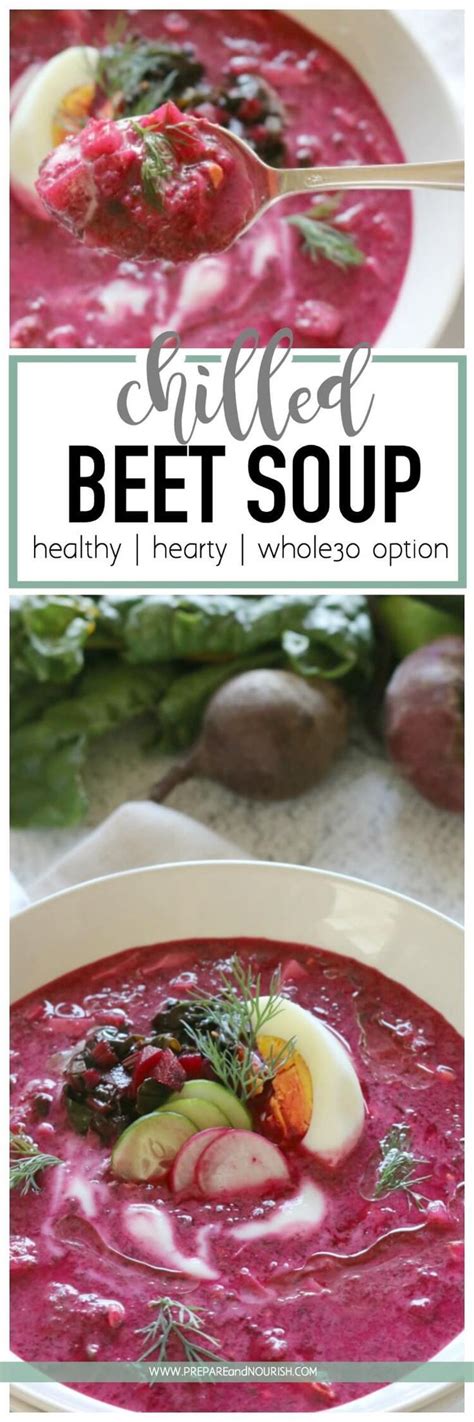 This Chilled Beet Soup Is Refreshing With Earthy Undertones And