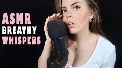 Asmr Breathy Whispers For Sleep Mouth Sounds Trigger Words
