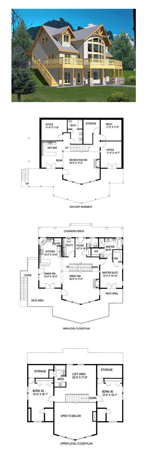 35 Best Hillside Home Plans Images House Plans How To Plan House