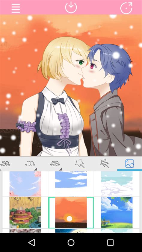 Anime Avatar Maker Kissing Couple Apk 107 Download For Android