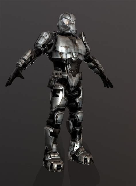 3d Model Sci Fi Robot Suit Cgtrader