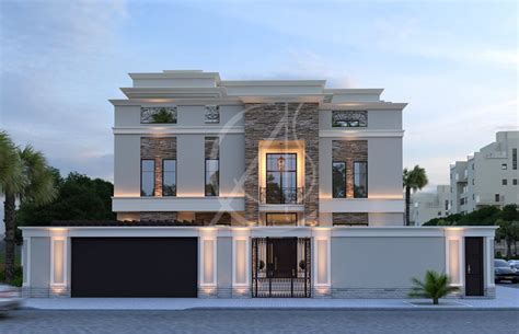House plans with terraces, decks, verandas, or porches for outside living. Modern Classic House Design | Comelite Architecture ...