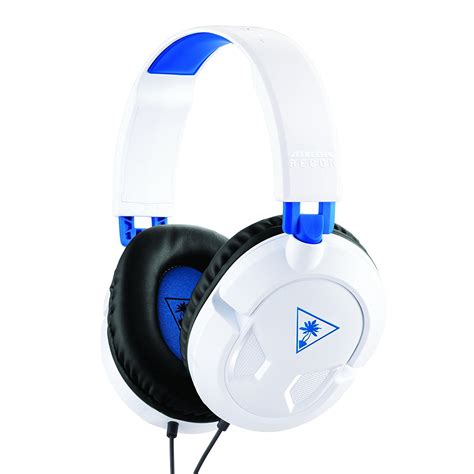 Turtle Beach Ear Force Recon P Stereo Gaming Headset White Ps