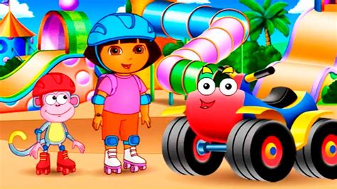 Dora The Explorer Doras Great Roller Skate Adventure Games For Kids