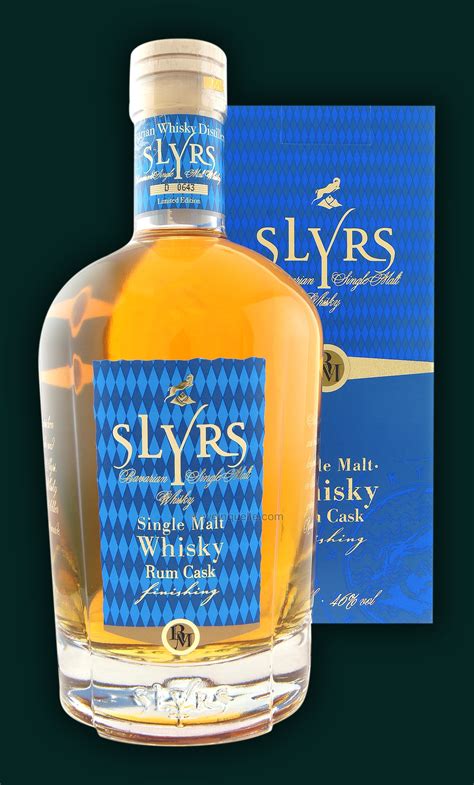 Slyrs Bavarian Single Malt Whisky Rum Cask Finished