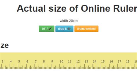 Looking for actual size of online ruler cm mm? Online Ruler Actual Size: Free Online Ruler - web-based Ruler in CM & Inches