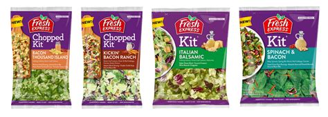 Fresh Express Unveils 4 New Salad Kits Grocery Insight