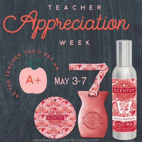 Teacher Appreciation Gift Idea In 2021 Scentsy Teacher Appreciation