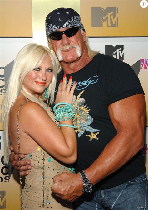 Linda Hogan Et Son Mari Hulk Hogan Lors Des Mtv Video Music Awards à New York Le 31 Août 2006
