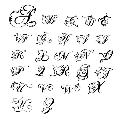 Tattoo Lettering Alphabet Tattoo Lettering Design Graffiti Lettering Fonts Hand Lettering