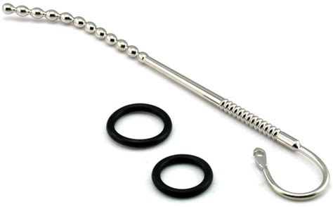 Long Penis Plug With Glans Ring 24cm Insertable
