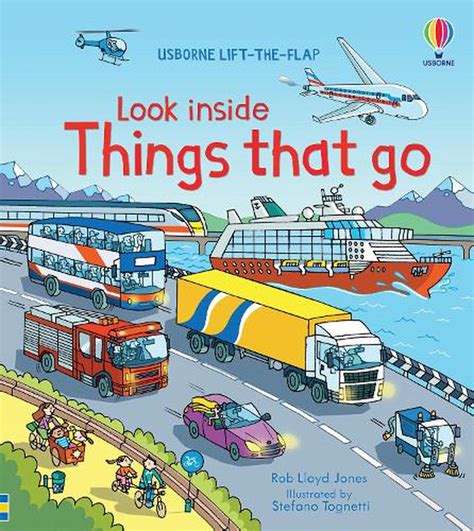 Look Inside Things That Go By Rob Lloyd Jones Hardcover 9781409550259