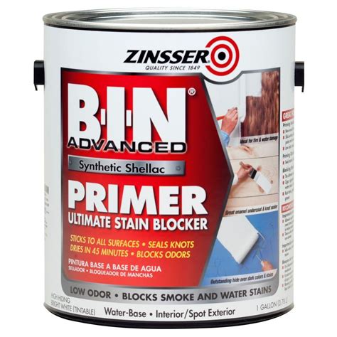 Zinsser 1 Gal B I N White Advanced Synthetic Shellac Primer Case Of 2