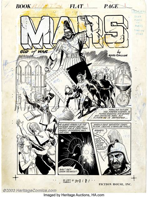 Joe Doolin Original Art For Planet Comics 24 Complete 10 Page Lot 5179 Heritage Auctions