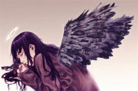 Anime Galleries Dot Net Angelsleeping Angel Pics Images Screencaps