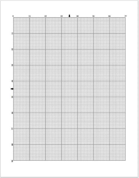 Printable Cross Stitch Graph Paper 11 14 18 And 28 Count Etsy