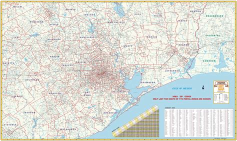 Texas Zip Code Map With Cities