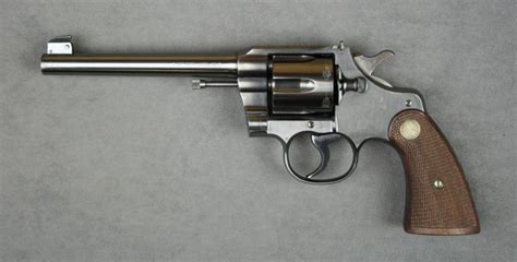 Colt Officers Model Flat Top Target Da Revolver 38 Cal