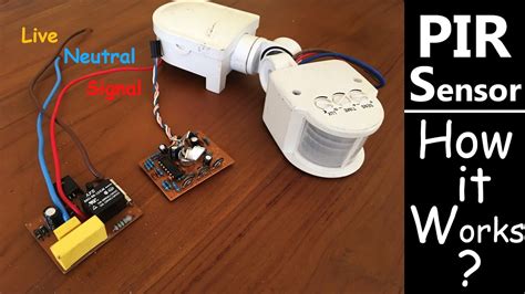 Pir Motion Sensor How To Connect How It Works Youtube