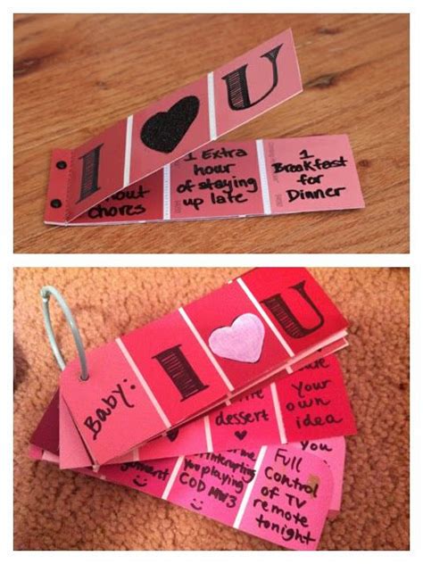 Valentine gift ideas for him! Handmade Valentine's Day Inspiration | Birthday gifts for ...