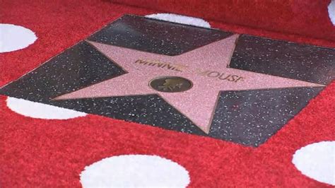 Minnie Mouse Gets Her Hollywood Walk Of Fame Star Video Abc News