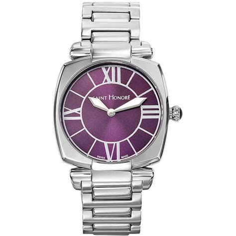 Saint Honore Euphoria Purple Dial Ladies Watch 7211081pr 7211081pr