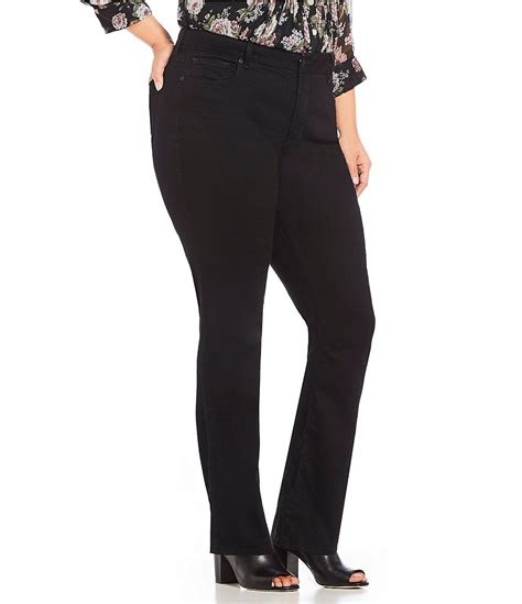 Nydj Plus Size Marilyn Straight Leg Jeans Dillards