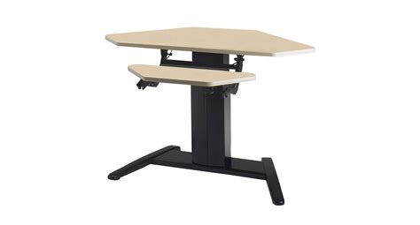 Corner Standing Desk Move 80 Series 48w Corner Height Adjustable