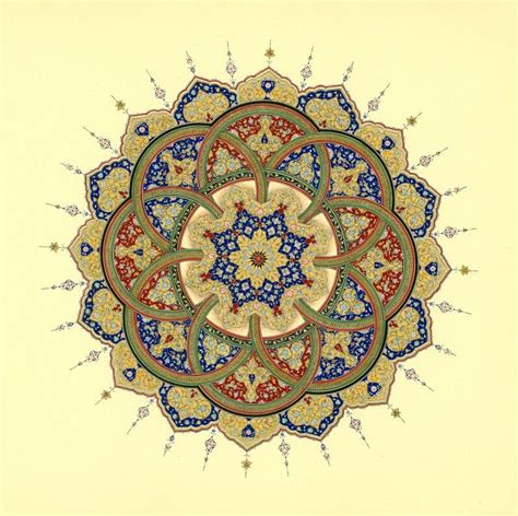Klasik Tezhip Islamic Patterns Zentangle Patterns Illuminated Manuscript Mandala Art Islamic