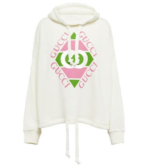 Gucci Logo Cotton Overszed Hoodie Gucci