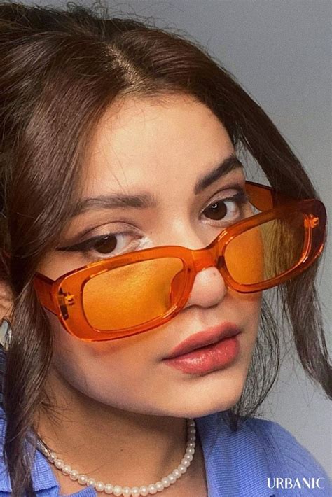 Orange Sunglasses In 2021 Sunglasses Orange Sunglasses Mirrored