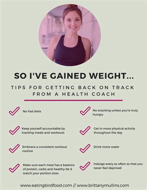 What To Do When You Gain Weight