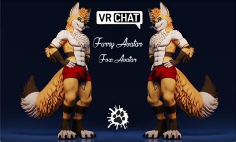 Do Vrchat Avatar Sfw Nsfw Vr Chat Avatar D Model Furry Avatar