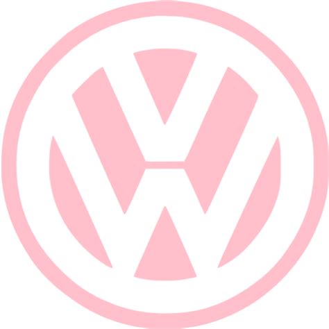 Pink Volkswagen Icon Free Pink Car Logo Icons