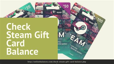 We did not find results for: Check steam gift card balance by jameswatten - Issuu