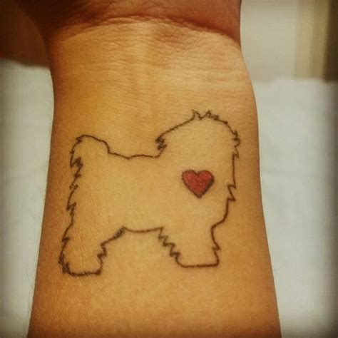 Maltese Tattoo Dog Tattoos Body Art Tattoos Love Tattoos