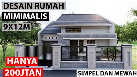 Walaupun memiliki ruangan terbatas namun disinilah sisi keistimewaan rumah minimalis yang tidak memberikan peralatan, furniture tidak terlalu dibutuhkan bahkan cenderung menghabiskan space ruangan. Desain Rumah Minimalis Lahan 9x12m Harga 200 jt an EPS 3 ...