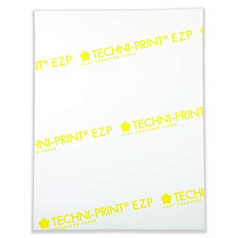 Techni Print Ezp Laser Transfer Paper 11 X 17