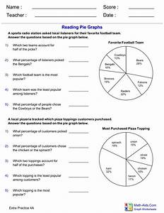 Pie Chart Free Math Worksheets Images