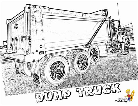 Search images from huge database containing over we have collected 37+ free printable construction coloring page images of various designs for you to color. Dirty Dump Truck Coloring Pages | Dump Trucks | Free ...
