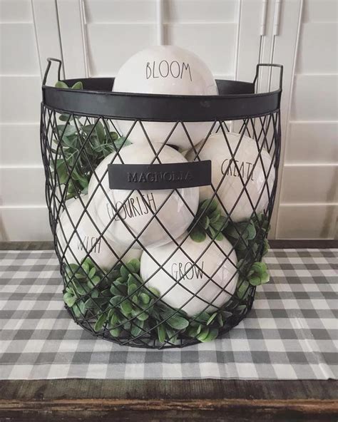 Check spelling or type a new query. #ModernHomeDecorDIY | Magnolia home decor, Wire basket ...