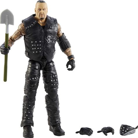Wwe Elite Boneyard Match Undertaker Action Figure Set 5 Pieces