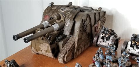 Mephisto Minotaur Artillery Tank Rwarhammer40k
