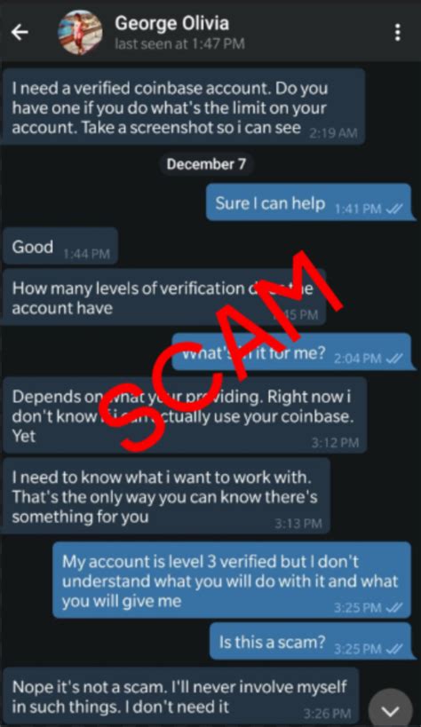 Anatomy Of A Telegram Scam Learn More About How Coinbase Stays On