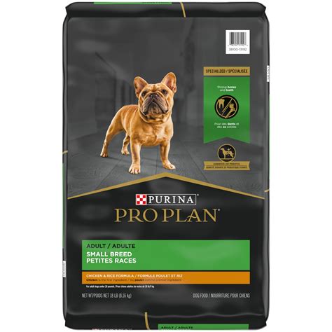 Small dogs have unique nutritional needs to support their health throughout their longer life expectancies. Purina Pro Plan High Calorie and Protein Small Breed ...