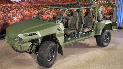 Gm Defense Builds One Off Electric Isv To Impress The Army