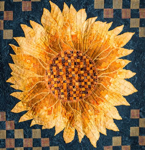 Bargello Sunflower Quilt Pattern Download Quilts By Jen
