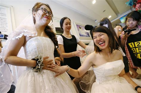 Li Tingting A Lesbian Campaigner For Womens Rights Marries Her